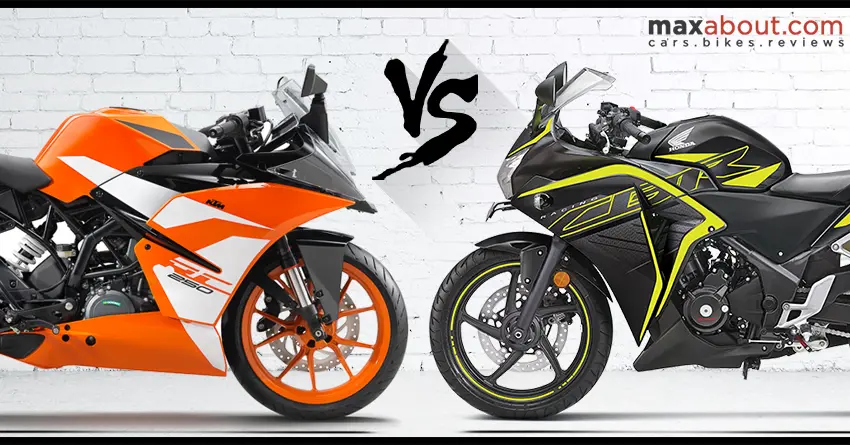 Quick Comparison: KTM RC 250 vs Honda CBR250R