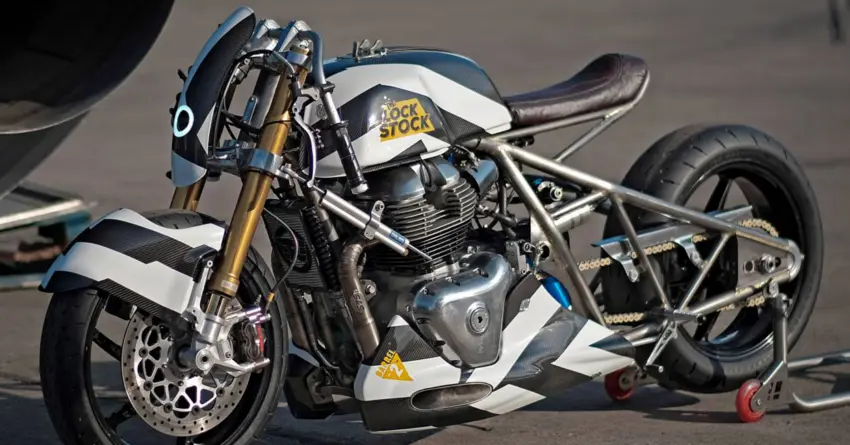 650cc Royal Enfield LockStock Dragster Officially Unveiled