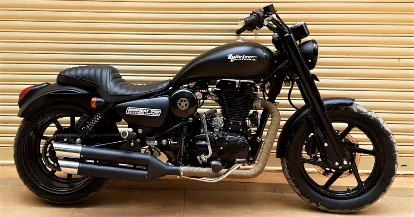 Custom-Made Royal Enfield Hidalgo by Bulleteer Customs