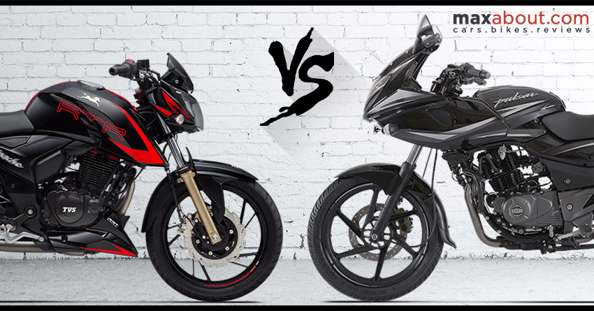 Quick Comparison: TVS Apache RTR 200 4V vs Bajaj Pulsar 220F