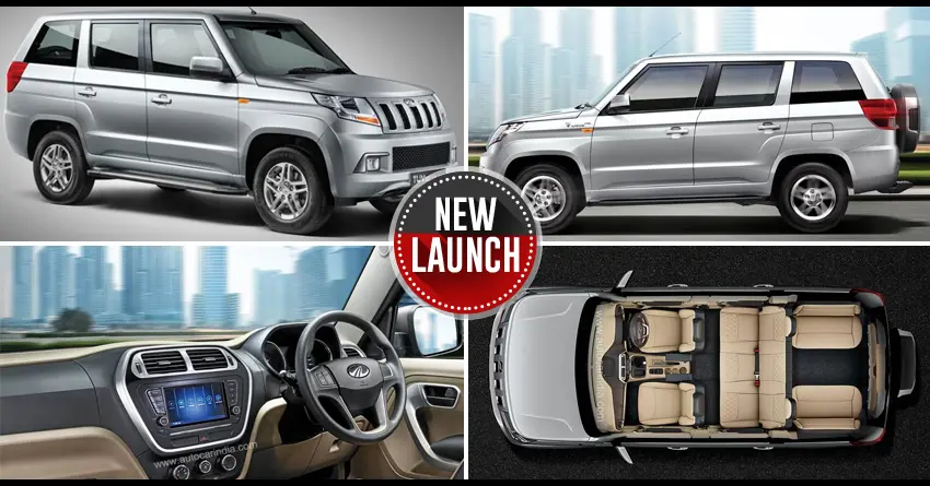 2018 Mahindra TUV300 Plus Launched @ INR 9.47 Lakh