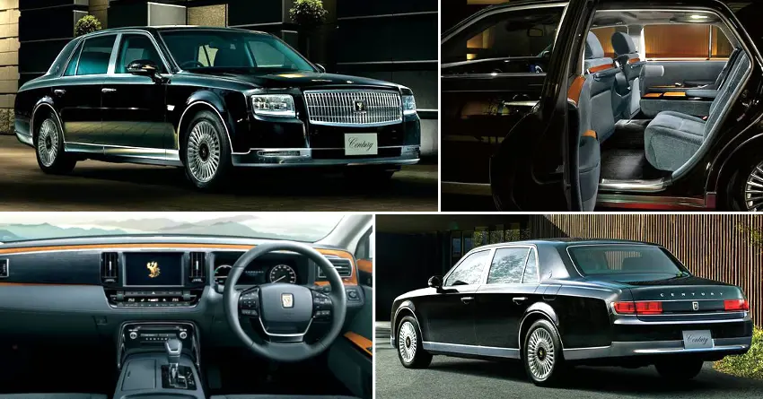 Ultra Luxurious Toyota Century Sedan Officially Unveiled