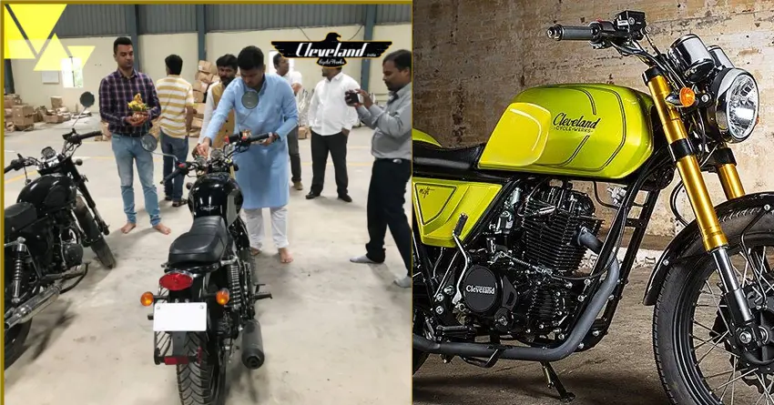 Cleveland CycleWerks Performs Pooja at Pune Plant, India Launch Soon