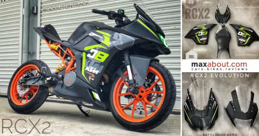 KTM RCX2 Race Kit for RC 390 by Autologue Design