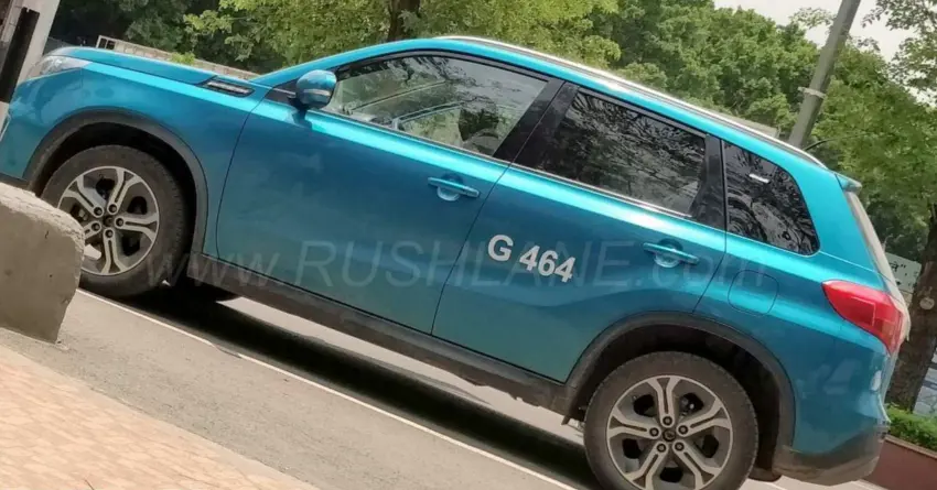 Hyundai Creta Rival Suzuki Vitara SUV Spied in India