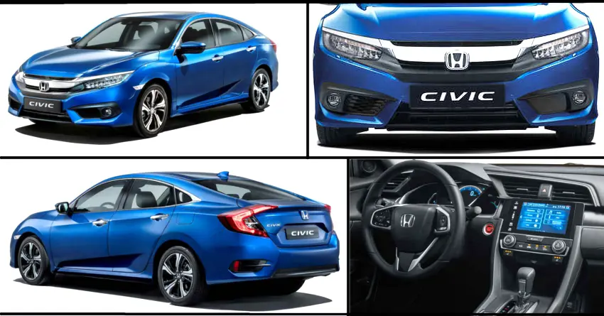 New Honda Civic Diesel Gets 9-Speed Automatic Gearbox, India Launch in 2019