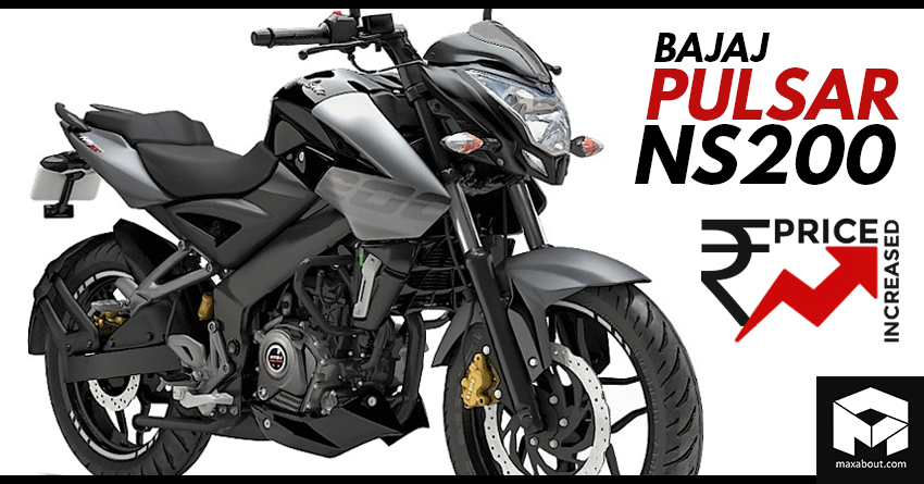 Bajaj Pulsar NS200 Price Hiked for 4th Time Since its Relaunch in India