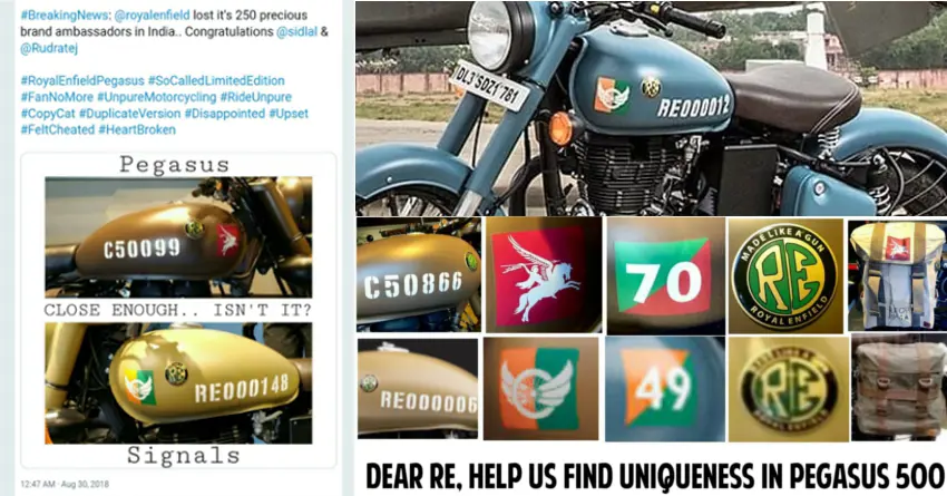 Royal Enfield Pegasus Buyers Disappointed After the Launch of Classic Signals