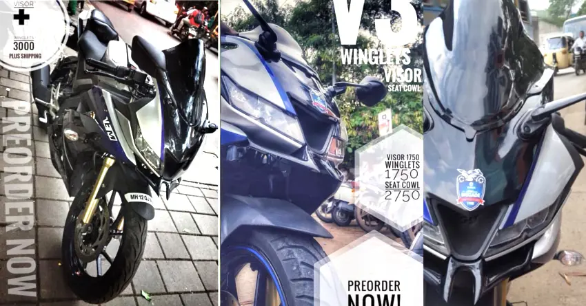Yamaha YZF-R15 V3M by Autologue Design (Pune)