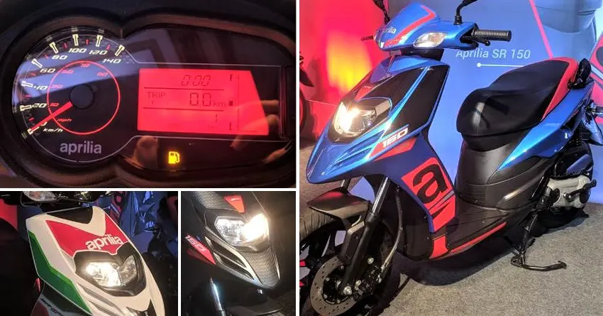 2019 Aprilia SR150 Launched @ INR 70,031