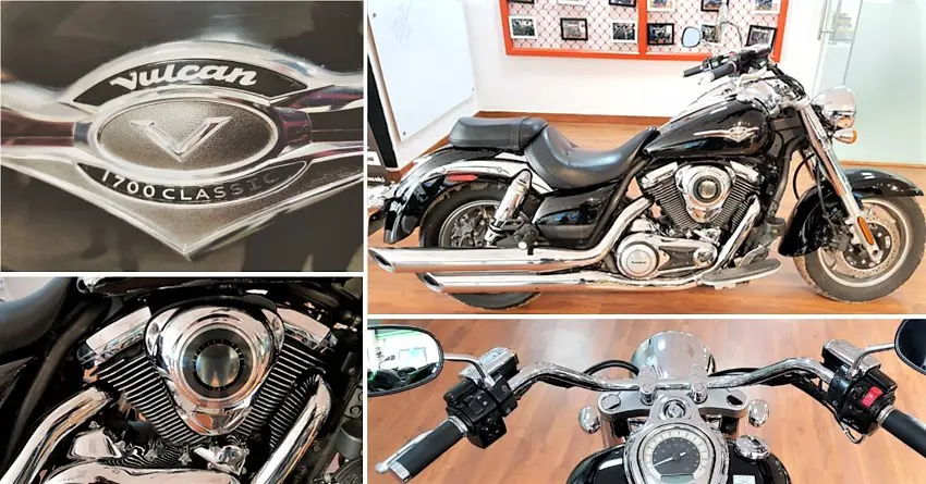 Kawasaki Vulcan 1700 Classic for Sale in Delhi, Bid Starts @ INR 11 Lakh