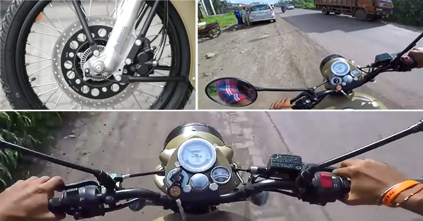 Royal Enfield Classic 350 ABS Test Video by Bullet Singh Boisar