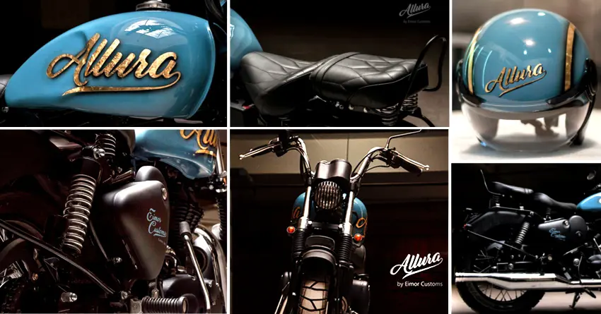500cc Royal Enfield Classic Allura Edition by EIMOR Customs