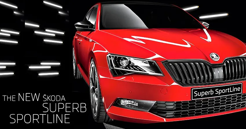 Skoda Superb Sportline Officially Launched in India @ INR 28.99 Lakh