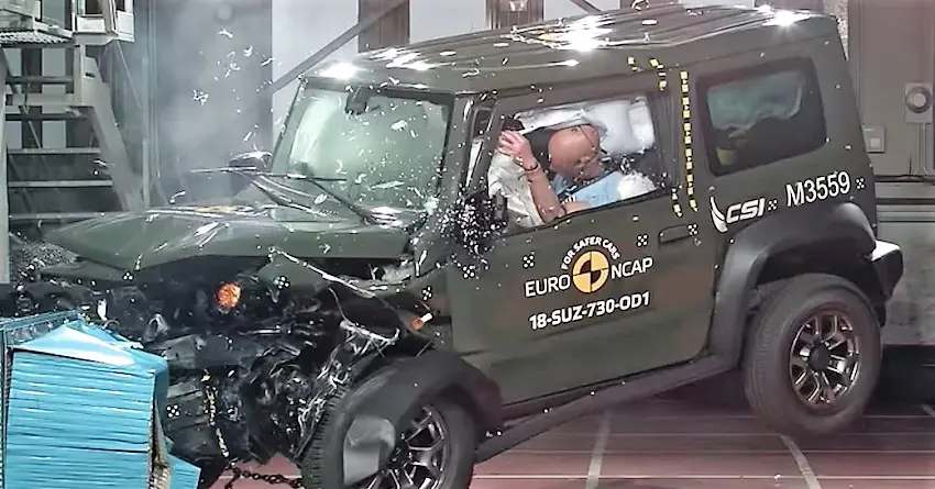New Suzuki Jimny Scores 3 Stars in Euro NCAP Crash Test