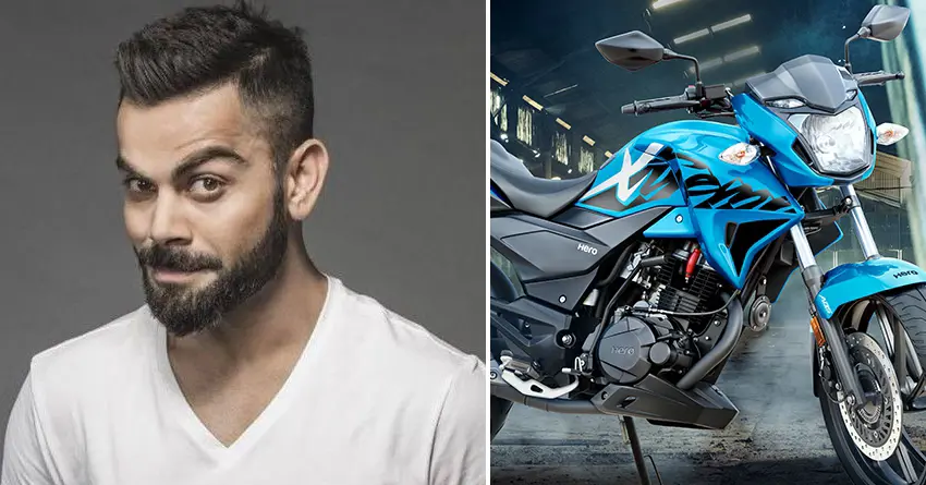 Hero MotoCorp Signs Virat Kohli to Promote Xtreme 200R