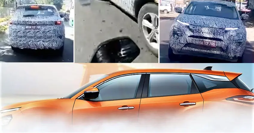 Video: Tata Harrier SUV Spotted Testing on Haridwar-Dehradun Highway