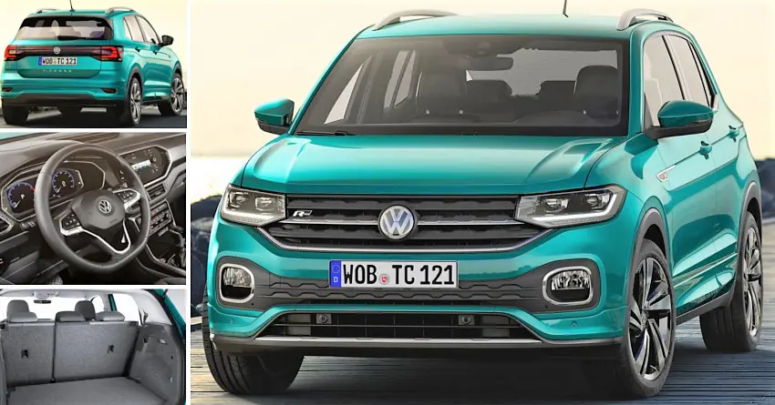 Volkswagen T-Cross SUV Unleashed to Rival Tata Harrier & Hyundai Creta