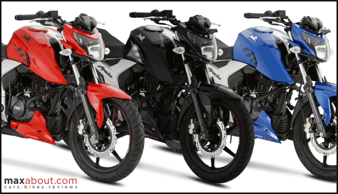 Sales Milestone: 1,00,000 Units of TVS Apache RTR 160 4V Sold in 180 Days