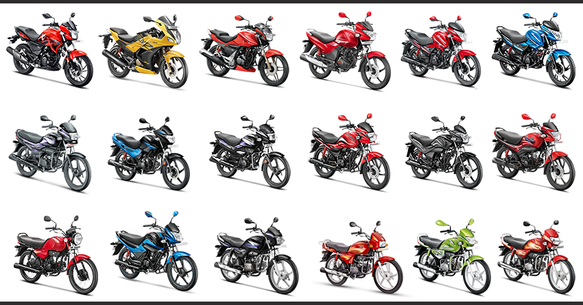 Global Sales Record: Hero Sold 7.69 Lakh 2-Wheelers in September 2018
