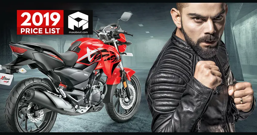 2019 Hero 2-Wheelers On-Road Price List [Updated]