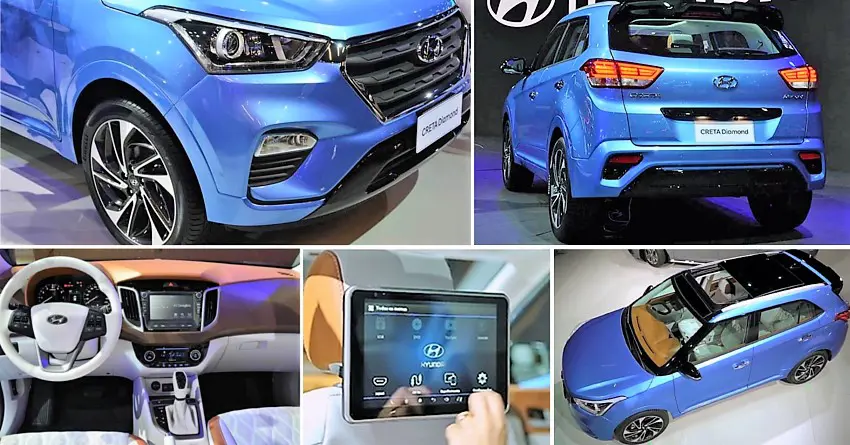 Fully-Loaded Hyundai Creta Diamond Concept Officially Unveiled