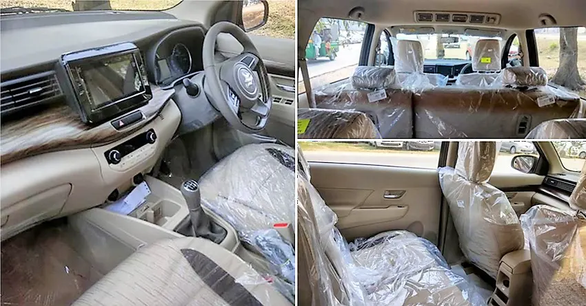 India-Spec 2019 Maruti Ertiga Interior Leaked Ahead of Launch