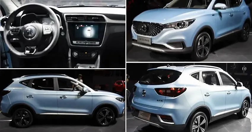 India-bound MG eZS SUV Officially Unveiled in China