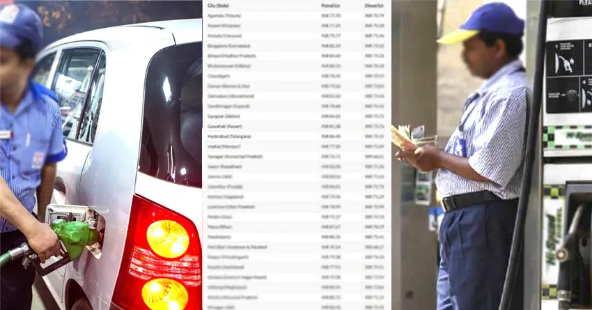 Petrol & Diesel Price Drop: Here is the Updated State-Wise Price List