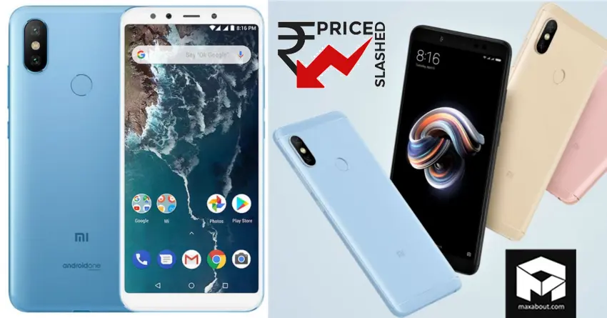 Xiaomi Mi A2, Redmi Note 5 Pro & Redmi Y2 Gets Price Cut in India
