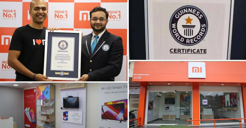 Xiaomi Creates World Record by Opening 500 Mi Stores Simultaneously!