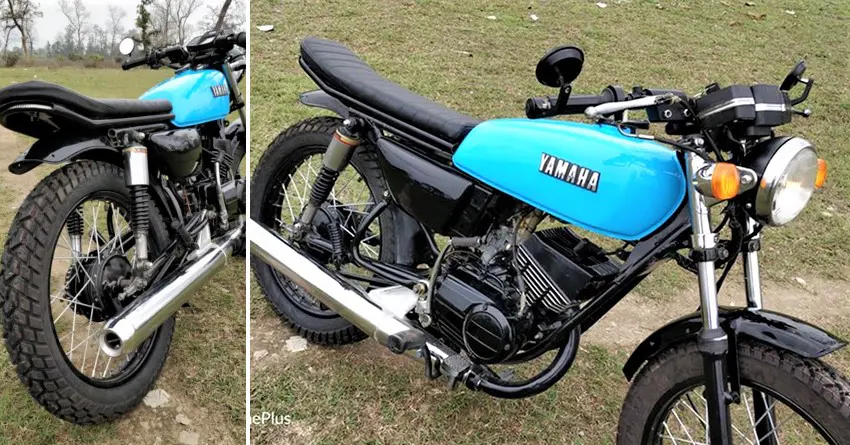 Meet Yamaha RX 135 Cafe Racer by Vedansh Automobile (Dehradun)