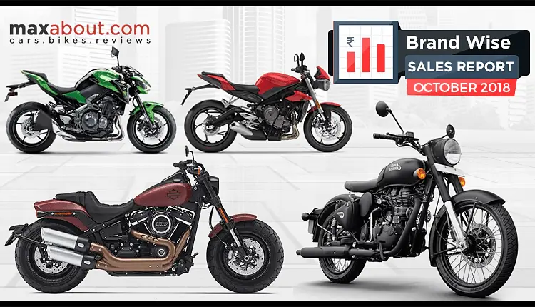 Brand-Wise 2-Wheeler Sales Report (October 2018)