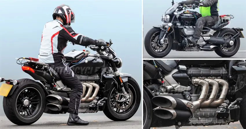 Next-Gen Triumph Rocket III Leaked in a New Set of Photos