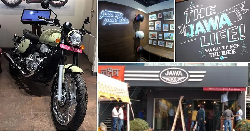 Jawa Starts Reaching Dealerships, 2 Showrooms Inaugurated in Pune