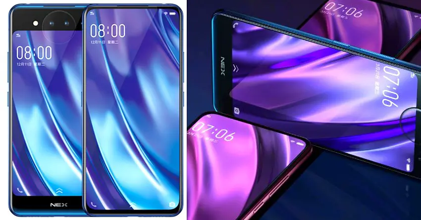 Next-Gen Vivo NEX with 2 Screens Unveiled for 4998 Yuan (INR 52,400)