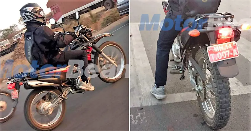 Yamaha XTZ 125 Adventure Motorcycle Spotted in India