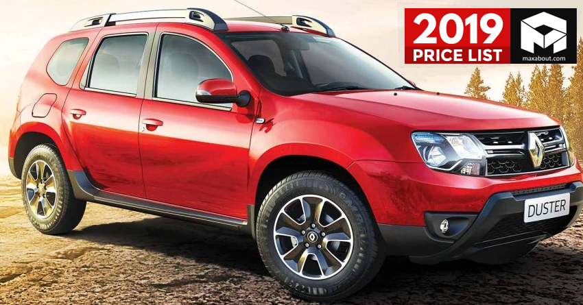 2019 Renault Cars & SUVs Price List in India (Full Lineup)
