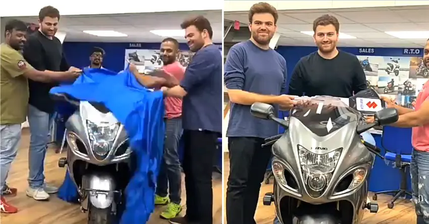 India's First 2019 Suzuki Hayabusa Delivered in Mumbai