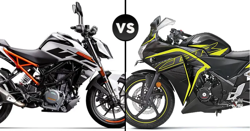 Quick Comparison: KTM 250 Duke vs Honda CBR250R