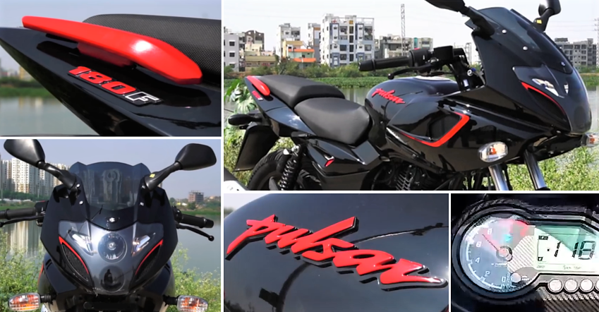 2019 Bajaj Pulsar 180F Video Review by Dino's Vault