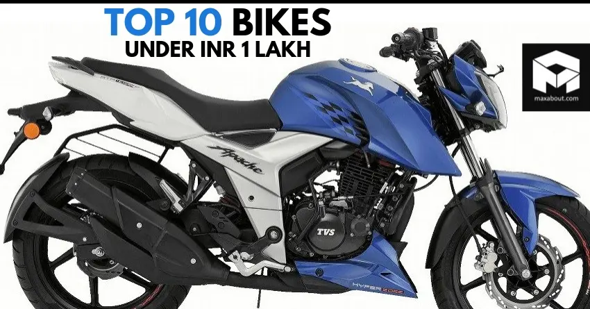 2019 Top 10 Bikes in India Under INR 1 Lakh (Ex-Showroom)