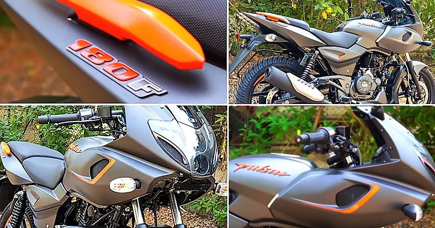 Live Photos of New Bajaj Pulsar 180F (Pulsar 220F Lookalike)