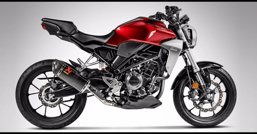 Honda CB300R Gets Akrapovic Carbon-Fibre Exhaust (Video)