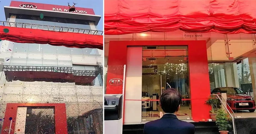 Kia Motors Opens India's First Dealership in Noida