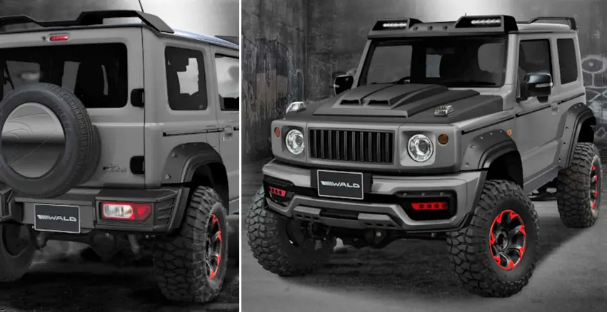 Meet Suzuki Jimny Black Bison by Wald International