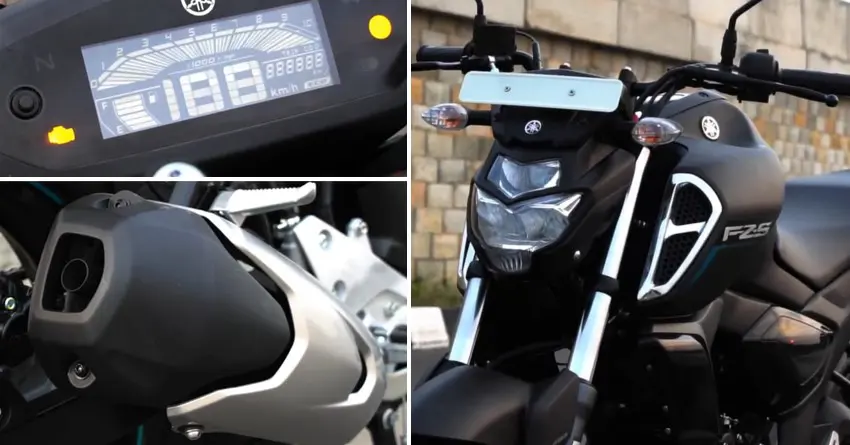 2019 Yamaha FZS V3 Video Review by Dino's Vault