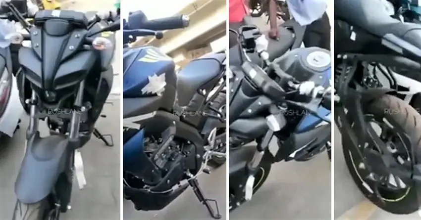 Yamaha MT-15 Walkaround Video from Dealership in India
