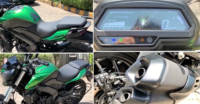 2019 Bajaj Dominar Walkaround & Exhaust Sound Video