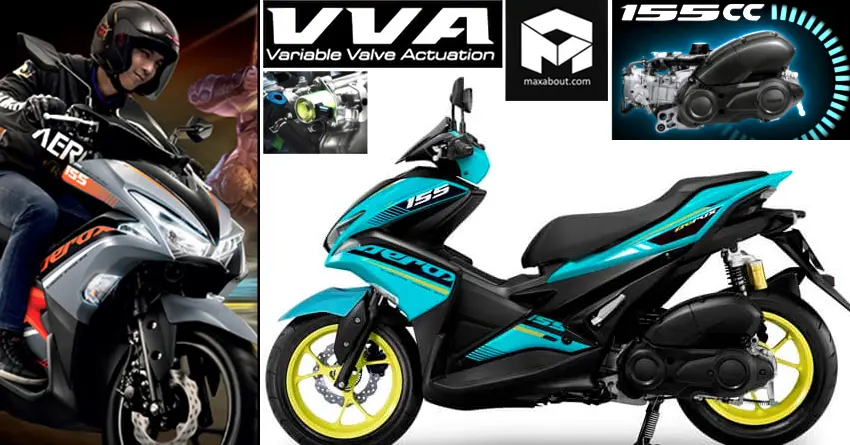 2019 Yamaha Aerox 155 Sport Scooter Officially Revealed